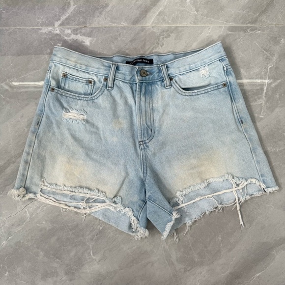 Calvin Klein Jeans Pants - Women’s Calvin Klein Jeans Distressed High Rise Jean Shorts Size 8 / 29